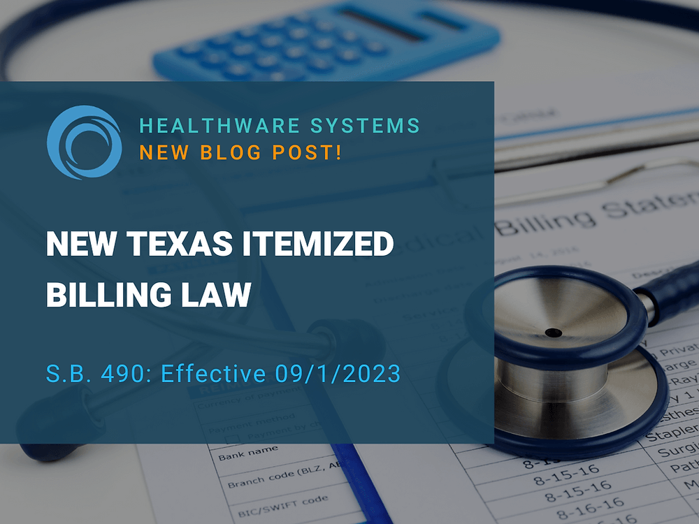 New Texas Itemized Billing Law